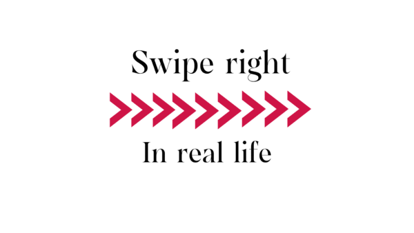 T-Shirt: Swipe right in real life! - Bild 2